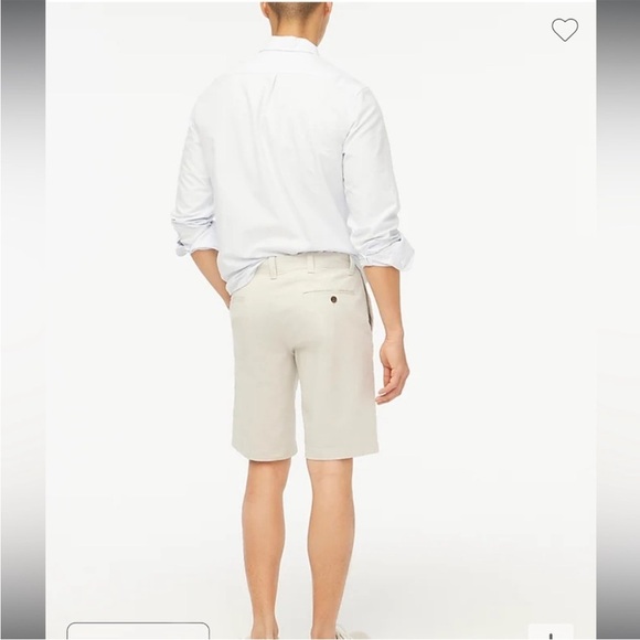 NEW J. Crew Flat Front Stone Men’s 11 inch Inseam Shorts Size 38 - Picture 2 of 7